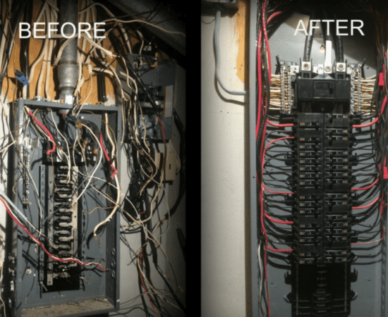 residential panel replacement in Dripping Springs